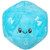 Squishable D20 - Blue