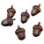 Legend in the Mist Acorn 6 D6 Dice Set