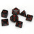 CHX Polyhedral Opaque Black w/ Red 25418