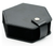 Udixi Leather Dice Box Hex Black