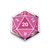 D20 Pink - Enamel Pin