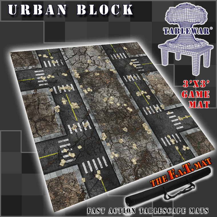 F.A.T. Mat 3x3 Urban Block