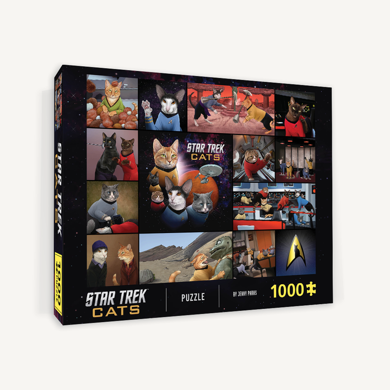 1000 Pc Star Trek Cats