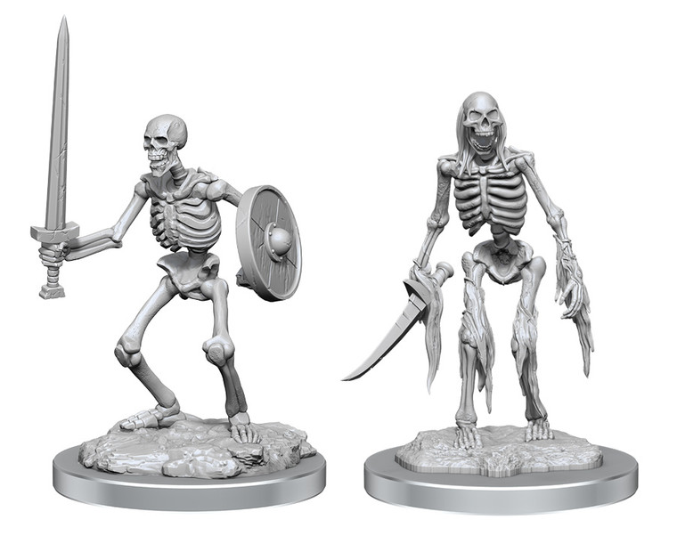 Unpainted NPC Skeletons DC 90533