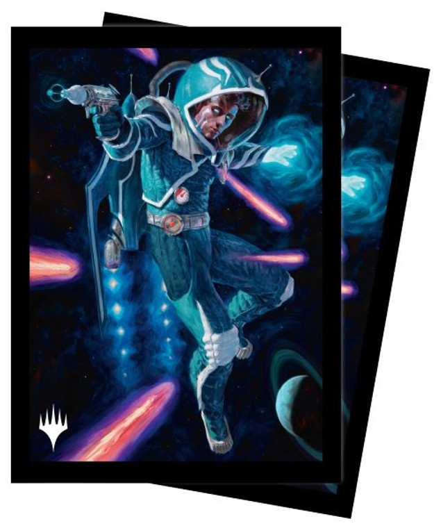 Deck Protector 100ct Unfinity Space Beleren