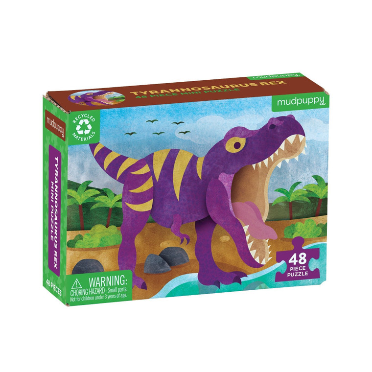 48 Pc Tyrannosaurus Rex Mini Puzzle