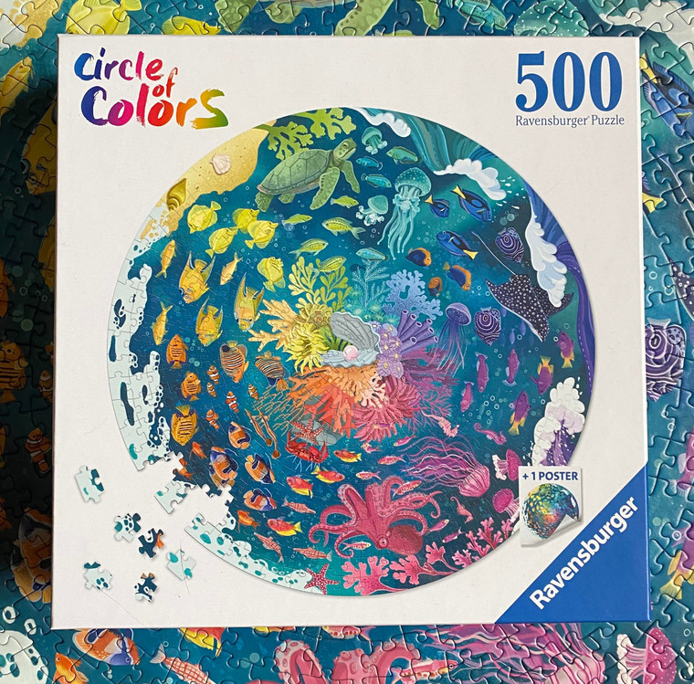 500 Pc Circle of Colors Ocean