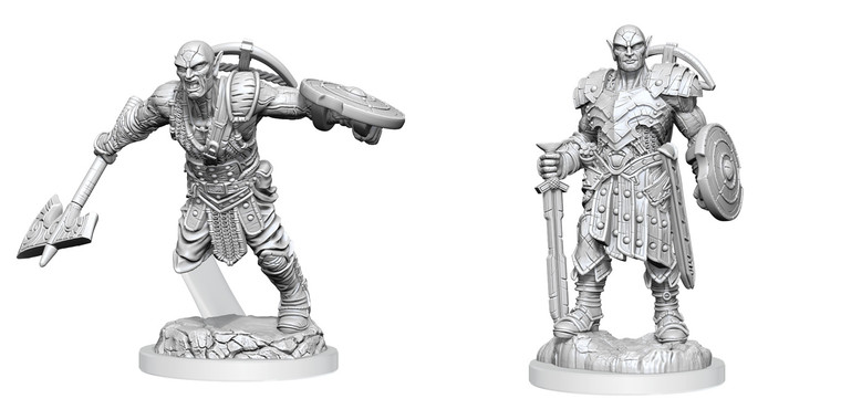 Unpainted PC Earth Genasi Fighter NM 90402