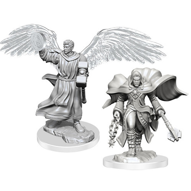 Unpainted PC Aasimar Cleric Male NM 90408