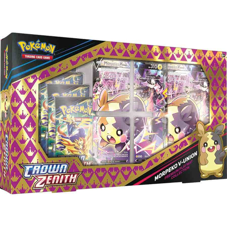 Pokemon Crown Zenith Morpeko V-Union Collection