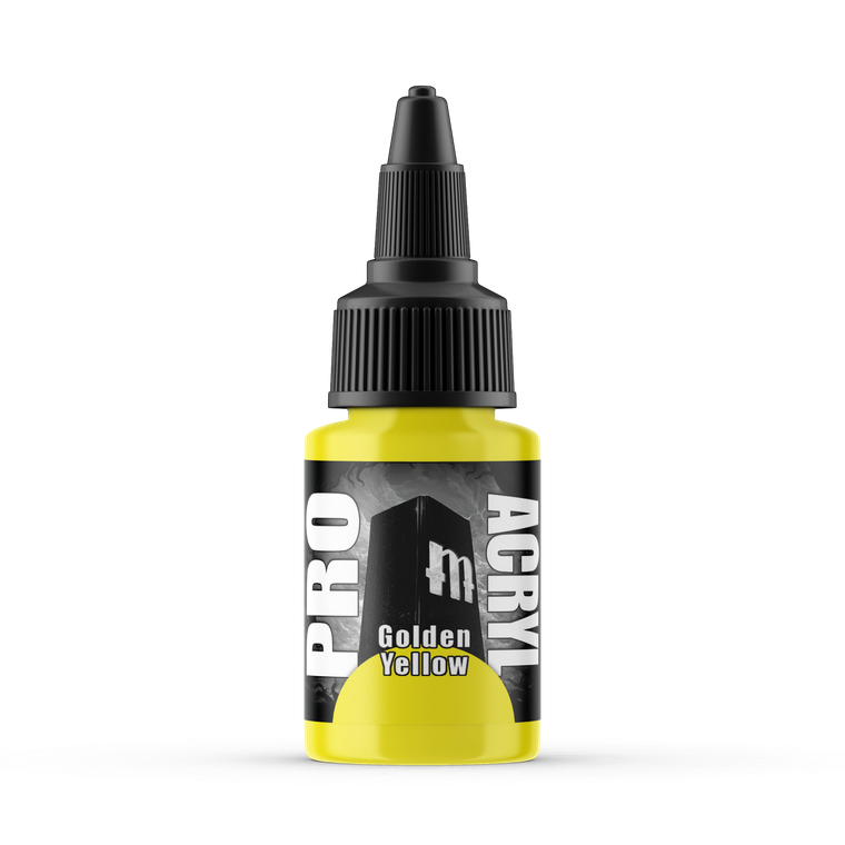 Pro Acryl Paint Golden Yellow 006