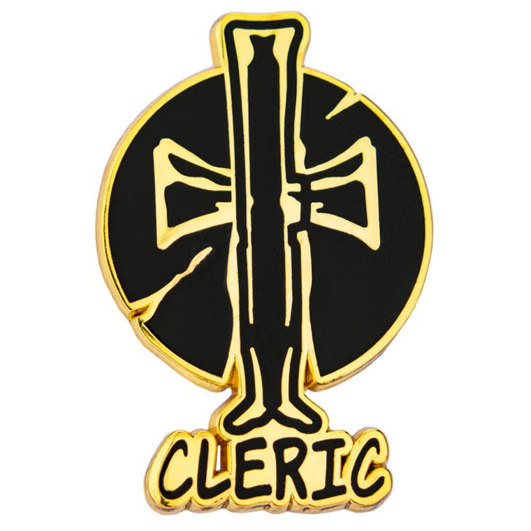 Quest's Reward Cleric Enamel Pin