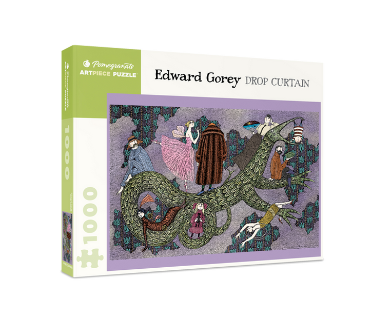 1000 Pc Gorey, Edward: Drop Curtain