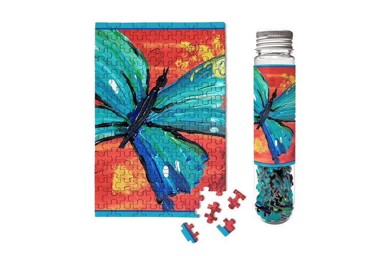 150 Pc Yellow Butterfly Mini Puzzle