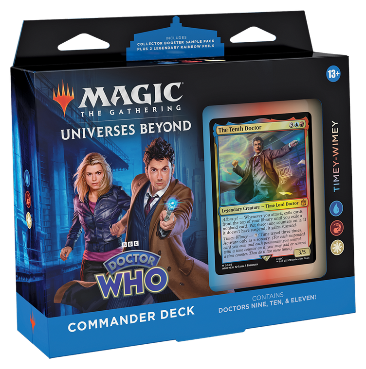 Timey Wimey Doctor Who Commander Deck