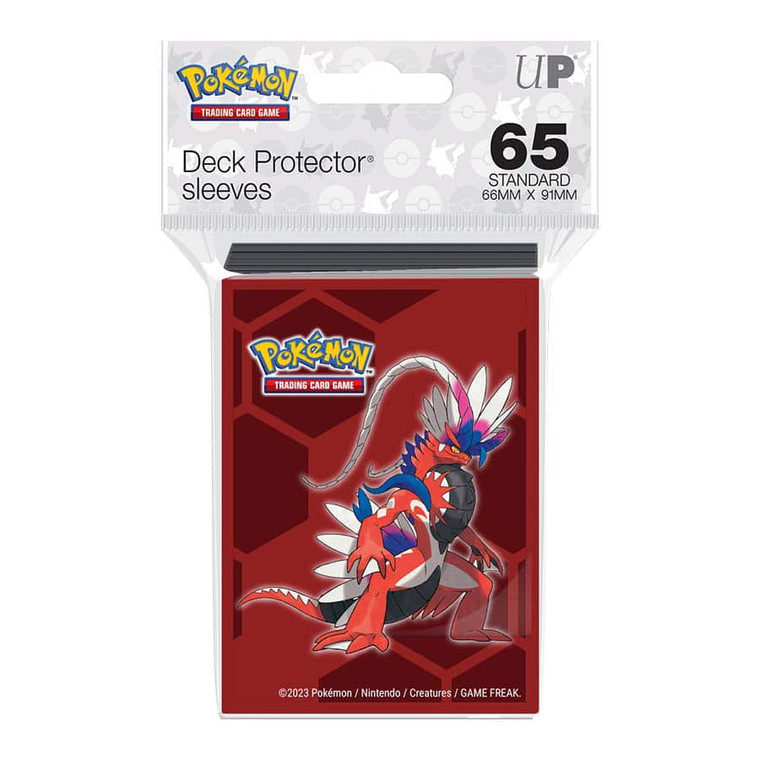 Pokemon Koraidon Deck Protector Sleeves 65ct