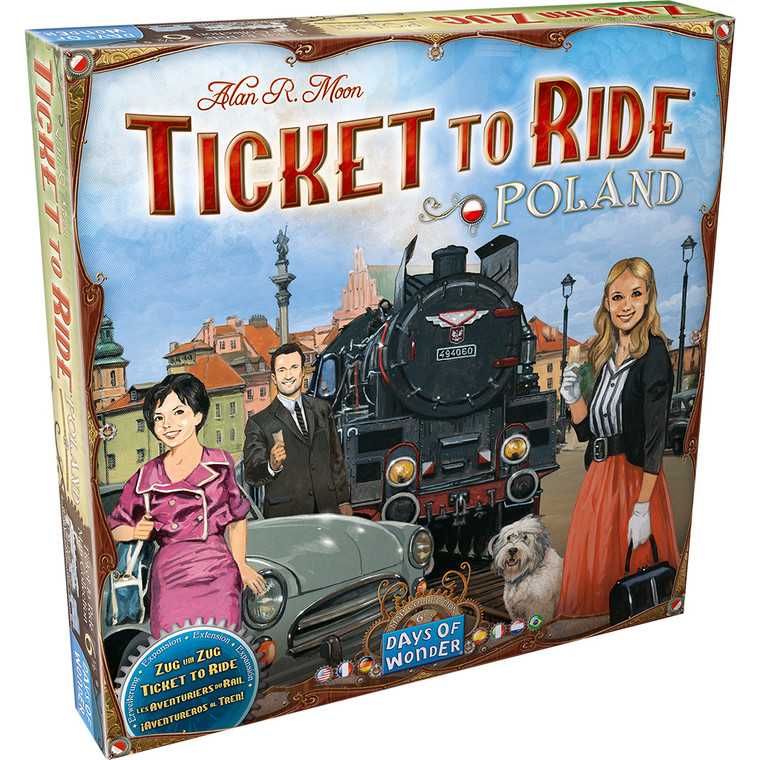 Ticket to Ride Map Collection 6.5 Poland