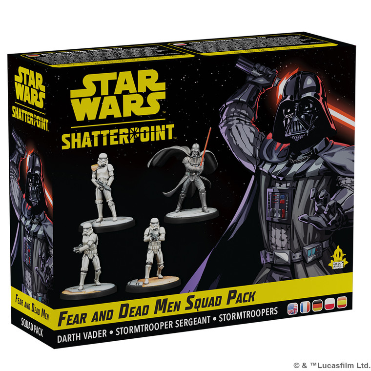 Star Wars Shatterpoint Fear and Dead Men Darth Vader Squad Pack