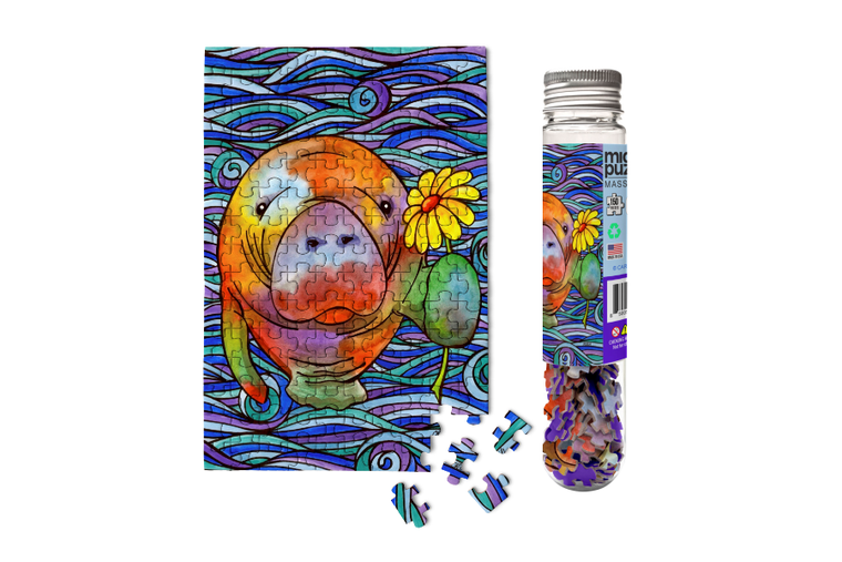 150 Pc Hue Manatee Mini Puzzle