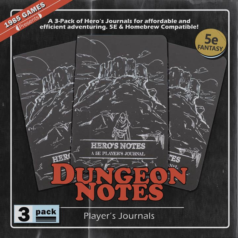 Dungeon Notes Black