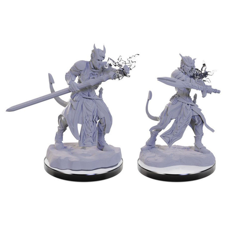 Unpainted PC Tiefling Warlocks NM 90670