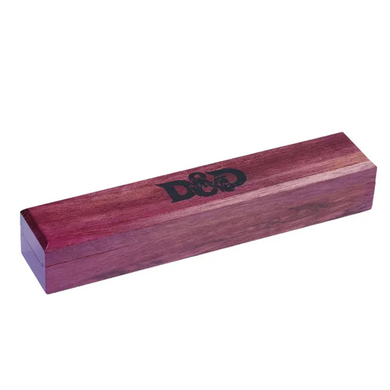 Udixi Wooden Dice Box Purple Heartwood