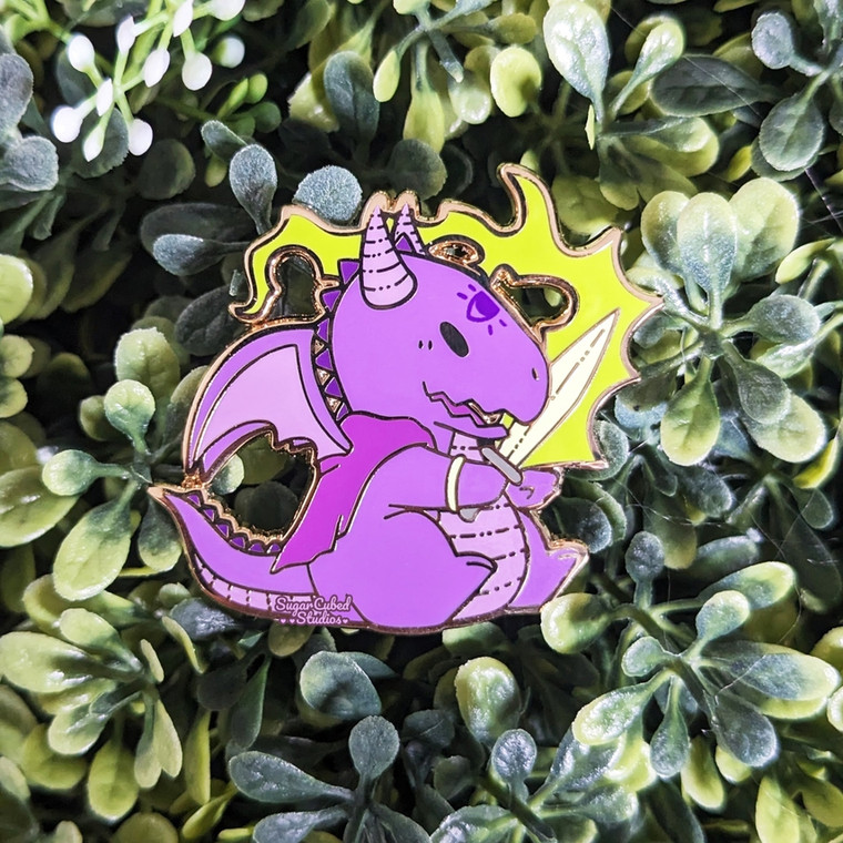Warlock - Dragons & Dragons Pin