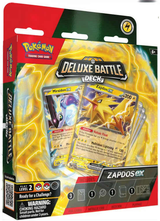 Deluxe Battle Deck Zapdos EX