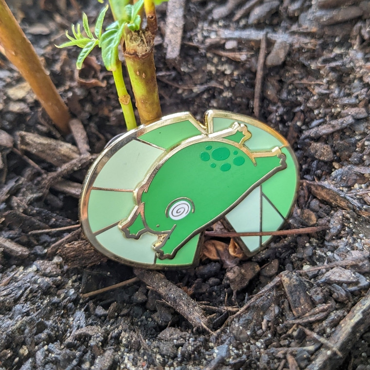 Spinning Froggo Pin