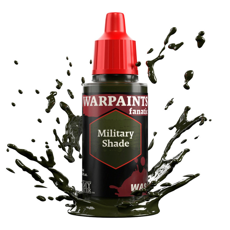 Army Painter Warpaint Fanatic Washes Military Shade 3209