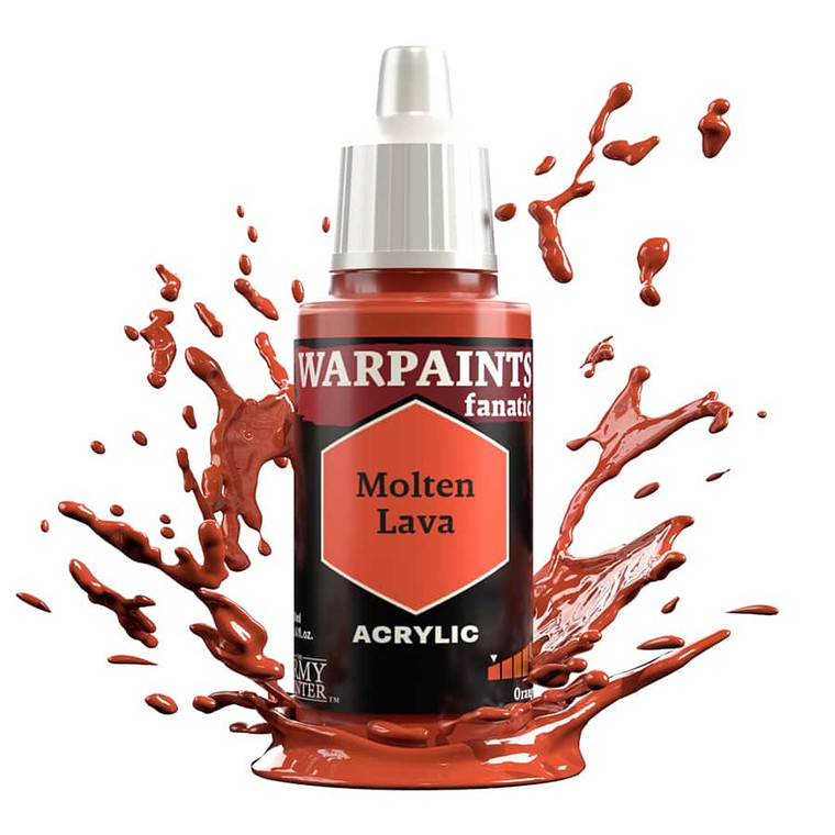 Army Painter Warpaint Fanatic Molten Lava 3097