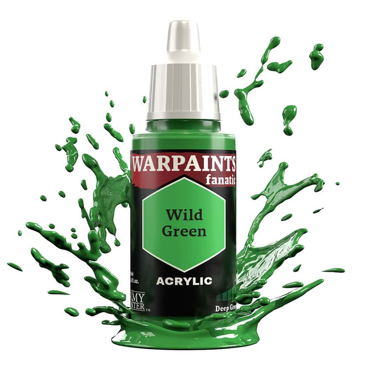 Army Painter Warpaint Fanatic Wild Green 3053