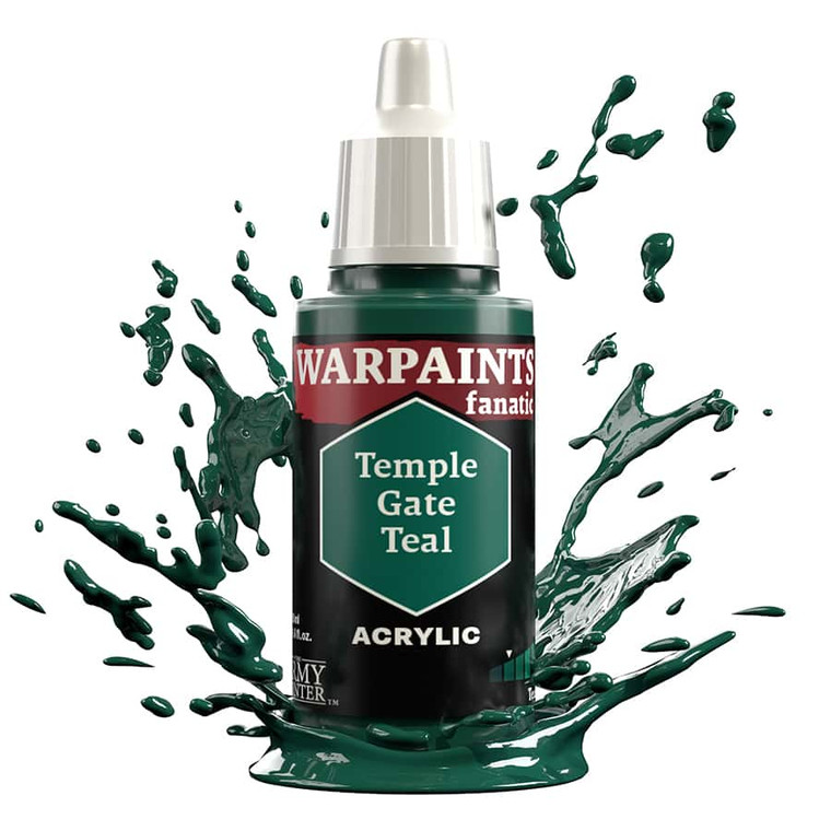 Army Painter Warpaint Fanatic Temple Gate Teal 3044