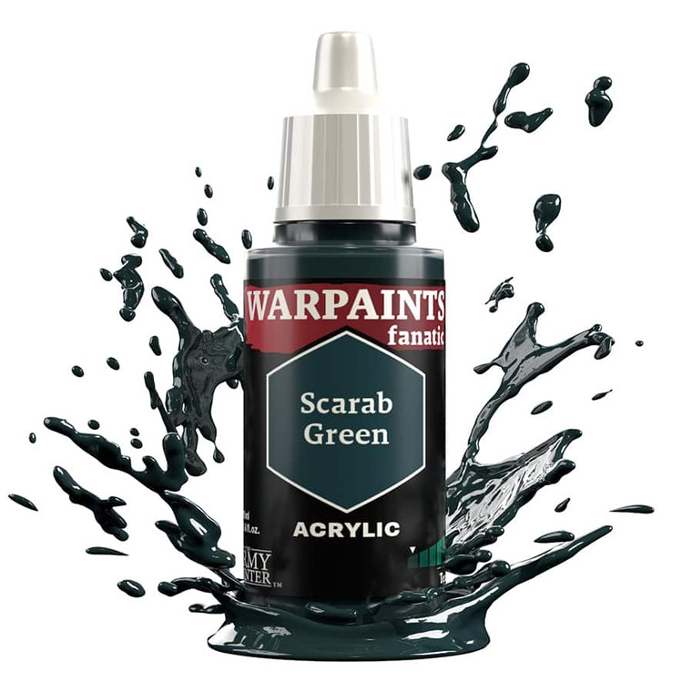 Army Painter Warpaint Fanatic Scarab Green 3043