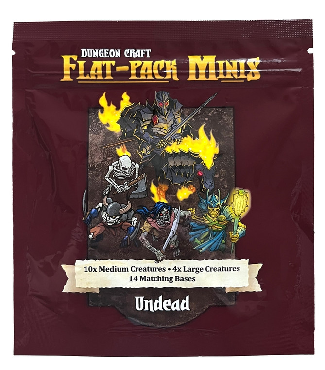 Dungeon Craft Flat-Pack Minis - Undead