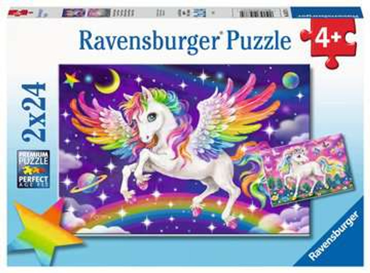 24pc 2 Unicorn and Pegasus