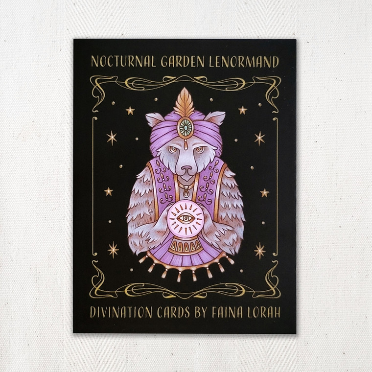 Nocturnal Garden Lenormand Divination Cards