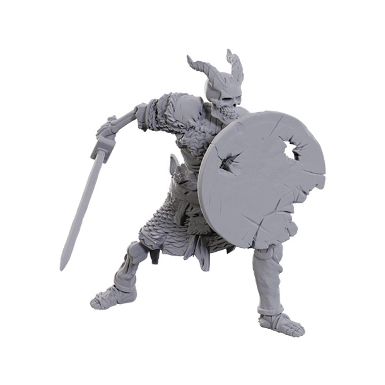 Unpainted NPC Tiefling Skeleton NM 90116