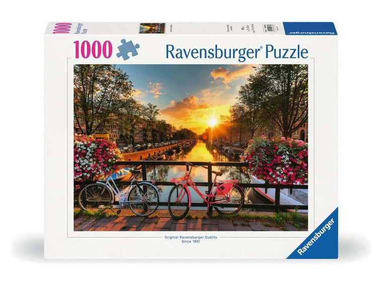1000pc Bicycles in Amsterdam Puzzle