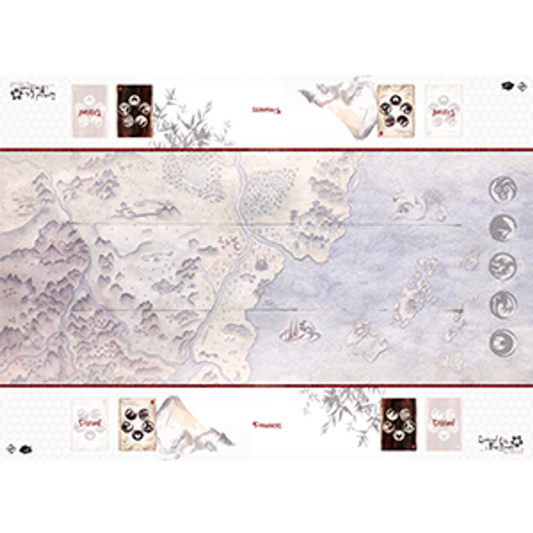 Legend of the 5 Rings Playmat Honored Duel