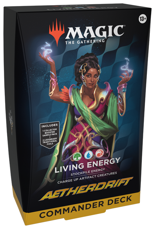 Living Energy Aetherdrift Commander Deck