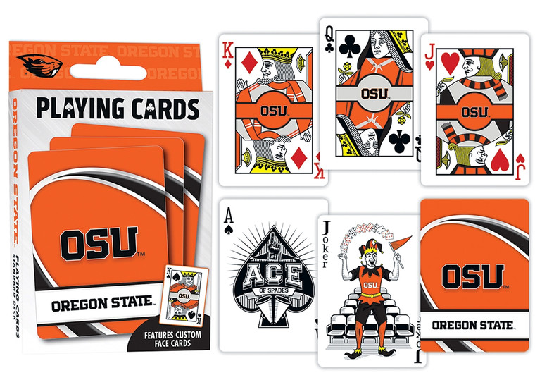 Oregon State Beavers Playing Cards