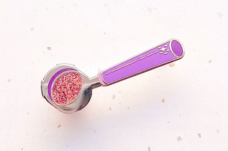 Space Portafilter Enamel Pin