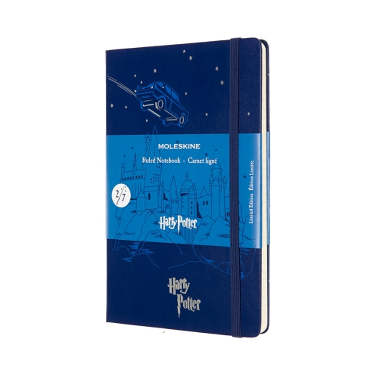 Moleskine LE Harry Potter 2 Ruled Royal Blue HC