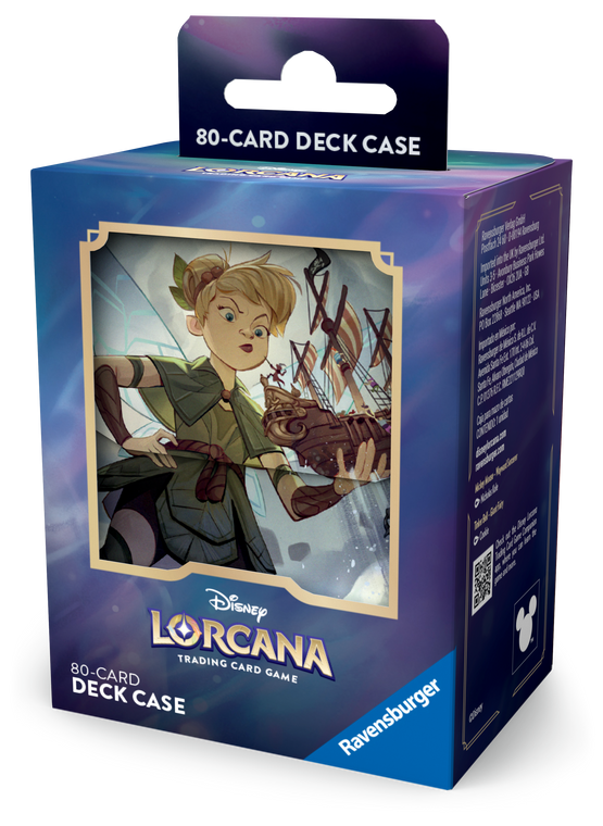 Disney Lorcana Tinker Bell, Giant Fairy Deck Box Reign of Jafar
