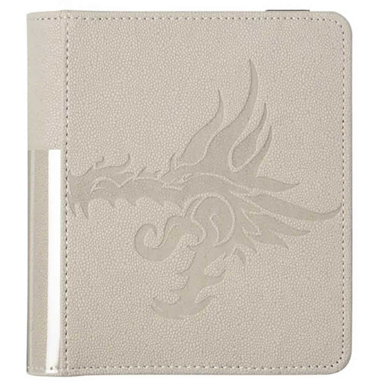 4P 80ct Dragon Shield Card Codex - Ashen White