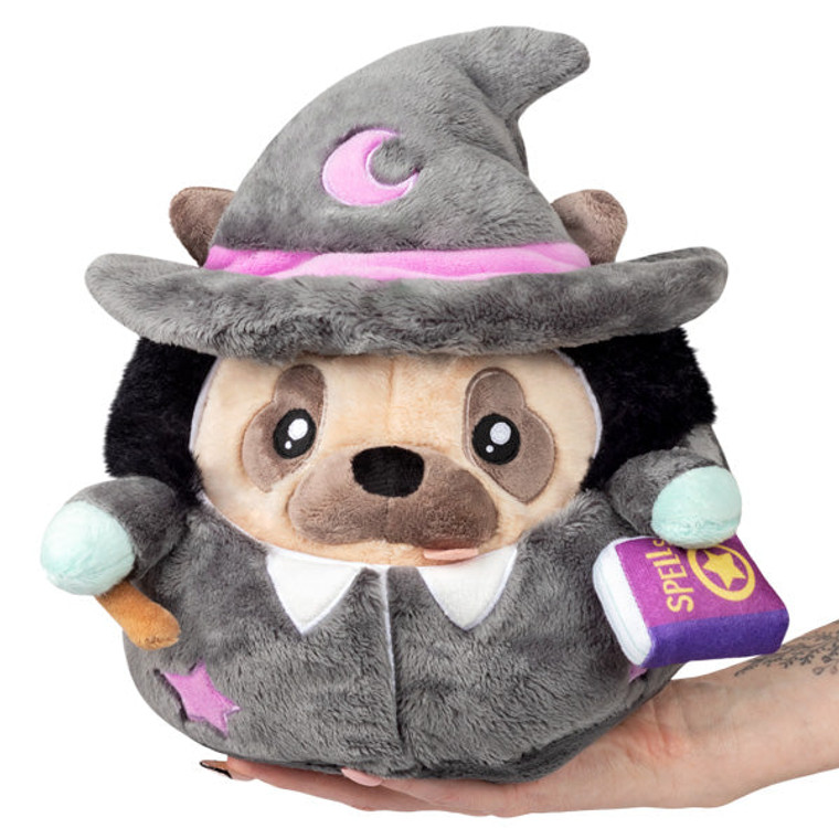 Mini Squishable Undercover Pug in Witch Costume