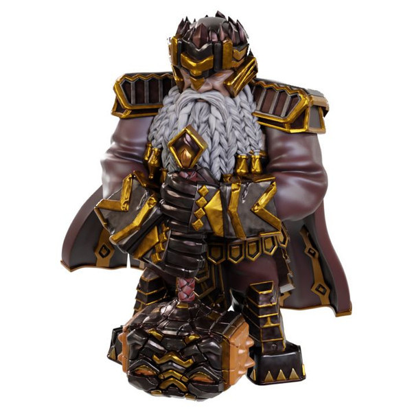 Unpainted PC Dwarf Champion High Level 90710