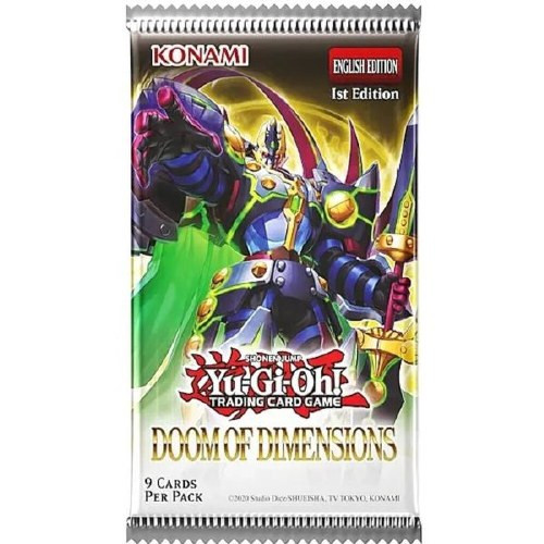 Yu Gi Oh Doom of Dimensions Booster Pack