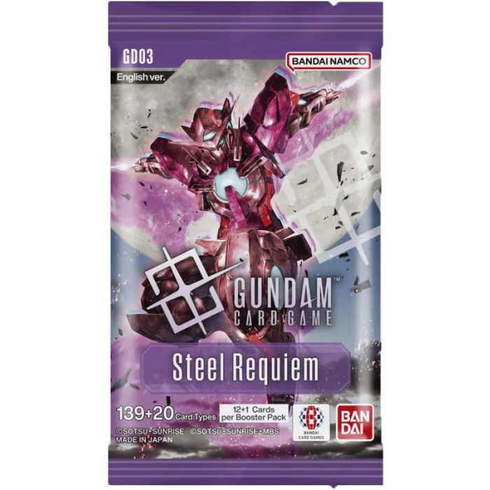 Gundam TCG: Steel Requiem Booster Pack [GD-03]